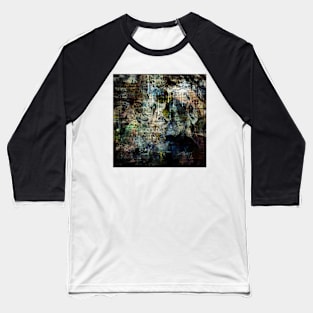 Modern abstract with text Baseball T-Shirt